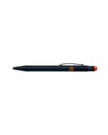 Lumi Metal Pen- Black with Orange